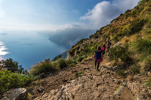 cote amalfitaine, positano, sentier des dieux, sentieri degli dei